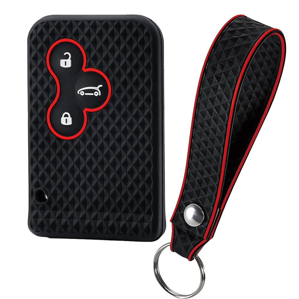 Key Holder For Renault Scenic Clio Logan Megane 2 3 Koleos 3 Button Car Key Cover Case