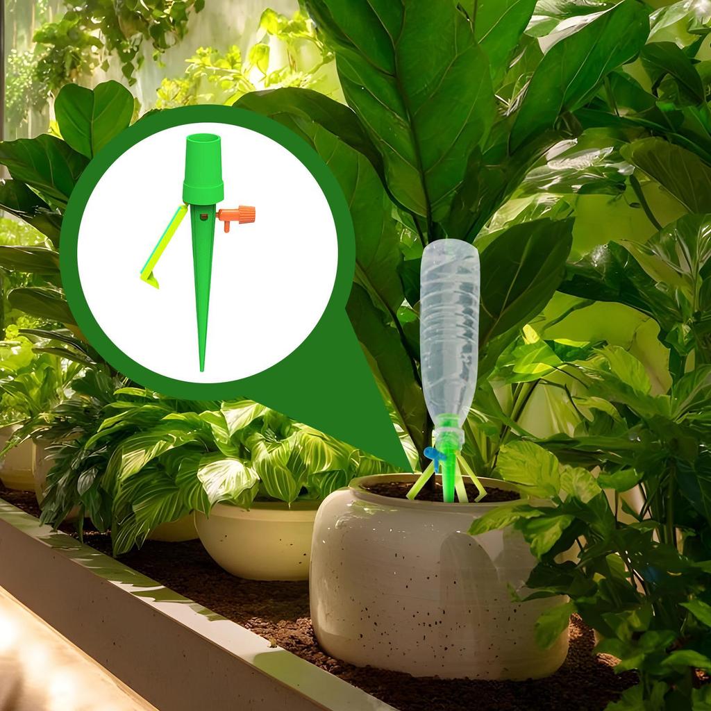 Adjustable Drip Irrigation System Automatic Self Watering Spikes for Plants Indoor Outdoor Potted Plants Irrigation System