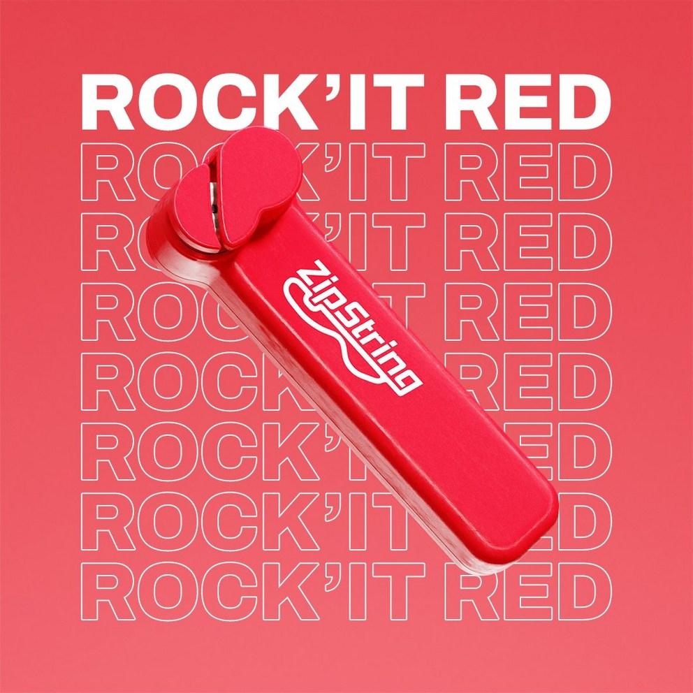 

Infinite Loop Zipstring Toy: Zero-Gravity Rope Launcher - Red