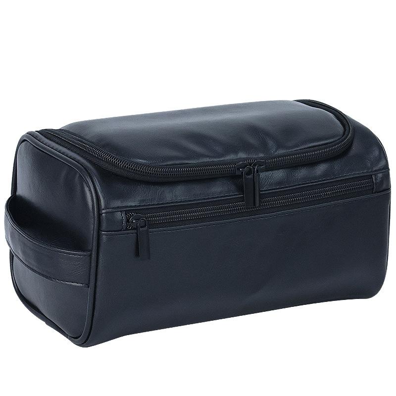 Menn Vintage Luksus Toalettveske Reise Nødvendig Business Kosmetisk Makeup Cases Mann Hengende Oppbevaring Organizer Vaskeposer