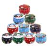 Candle Tins with Lids Christmas Candle Jars Empty Candle Tins for Making Candle Candle Making Jars 8 Style