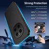 Magnetic Silicone Case For Honor Magic 7 Pro 7 Lite Wireless Charging Carbon Fiber PU Leather Anti-Drop Soft Cover Phone Cases