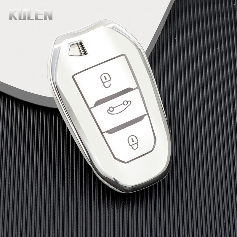 Tpu Car Remote Key Case Cover Shell For Peugeot 2008 3008 4008 5008 308 408 508 Citroen C1 C2 C4 C6 C3-Xr Picasso Grand Ds3 Ds5
