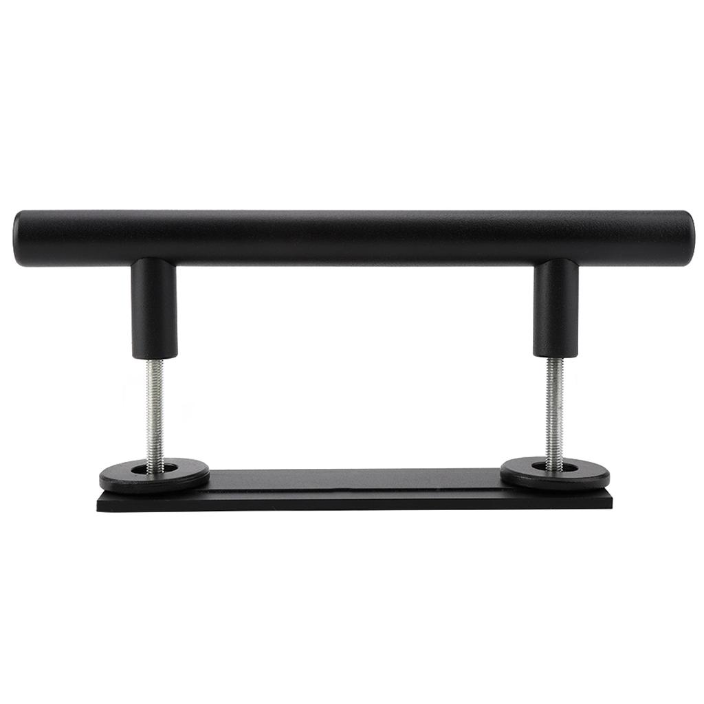 Mâner Negru Robust din Oțel Carbon Glisant pentru Ușă de Hambar, Dulap, Poartă din Lemn