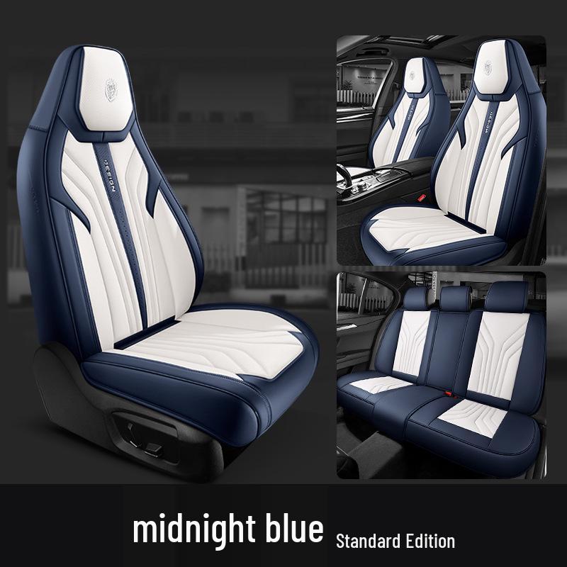 Leather Headrest Car Seat Cushion for BYD Dolphin, Song, Qin Plus DMi Pro EV - Universal Fit