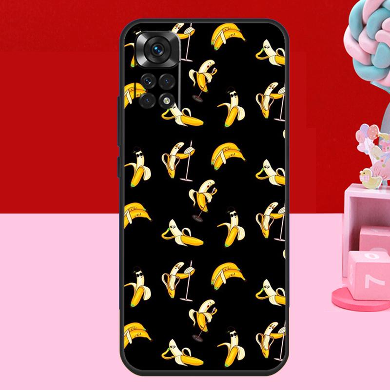 

Мемы Мультяшный Забавный Банан Чехол Для Xiaomi Redmi Note 11 10 12 13 14 15 Pro Plus Redmi 15 C 14C 10C 12C 13C Мягкий Чехол Redmi Note 14 Pro 5G