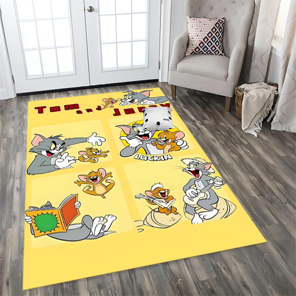 Tom And Jerry Adventure for Living Room rug, Bedroom, Study Room, Hallway Decoration, Perfect for Home Decoration or Holiday Gifts