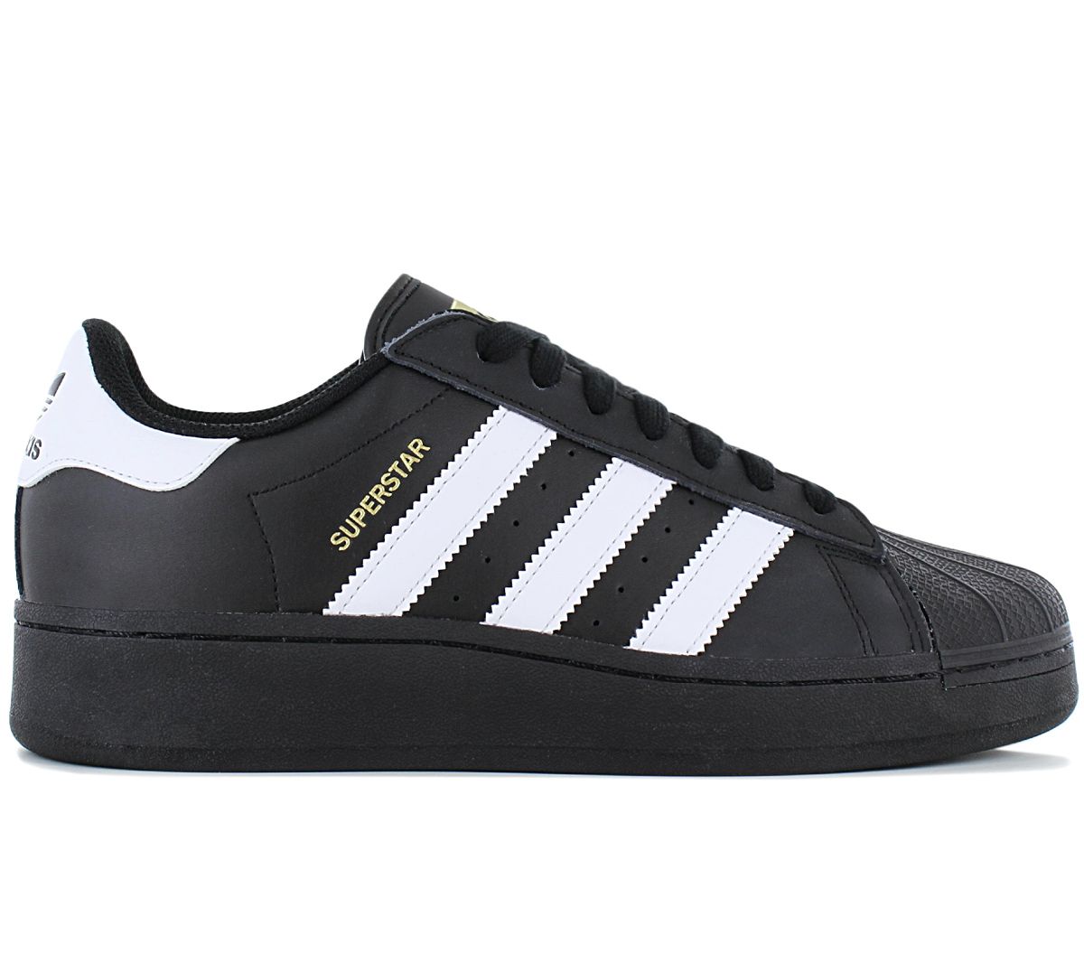 Adidas Originals SUPERSTAR XLG - Men's Sneakers Shoes Leather Black IG9777 ORIGINAL