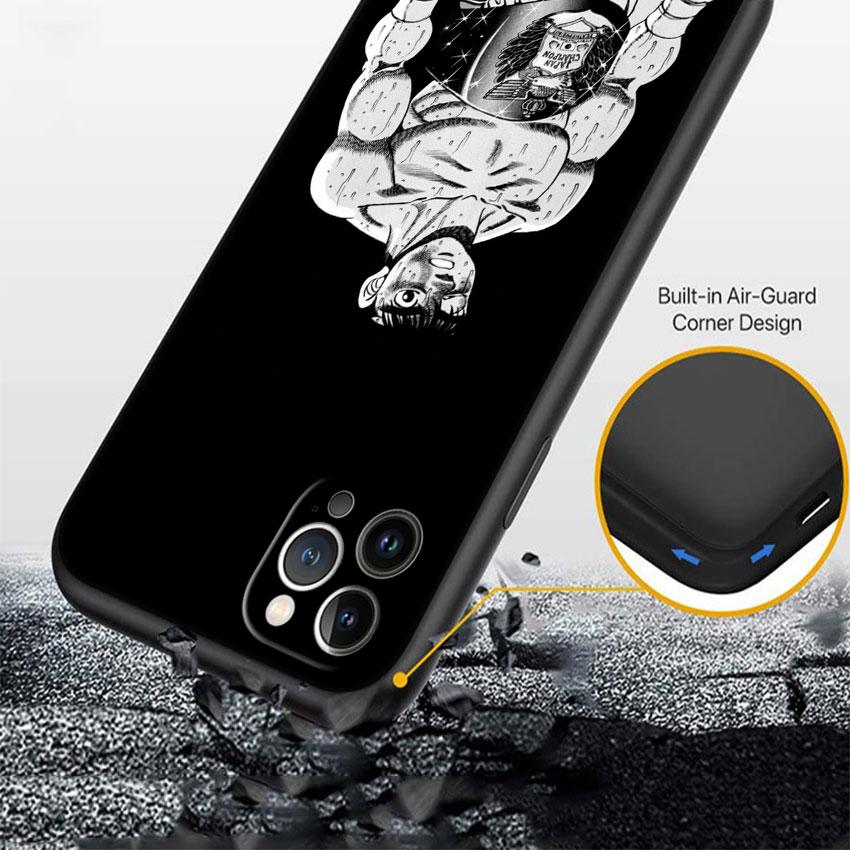 LO50 Hajime no Ippo Soft Shell Phone Case for iPhone 16 15 14 13 12 Pro Max Plus Mini