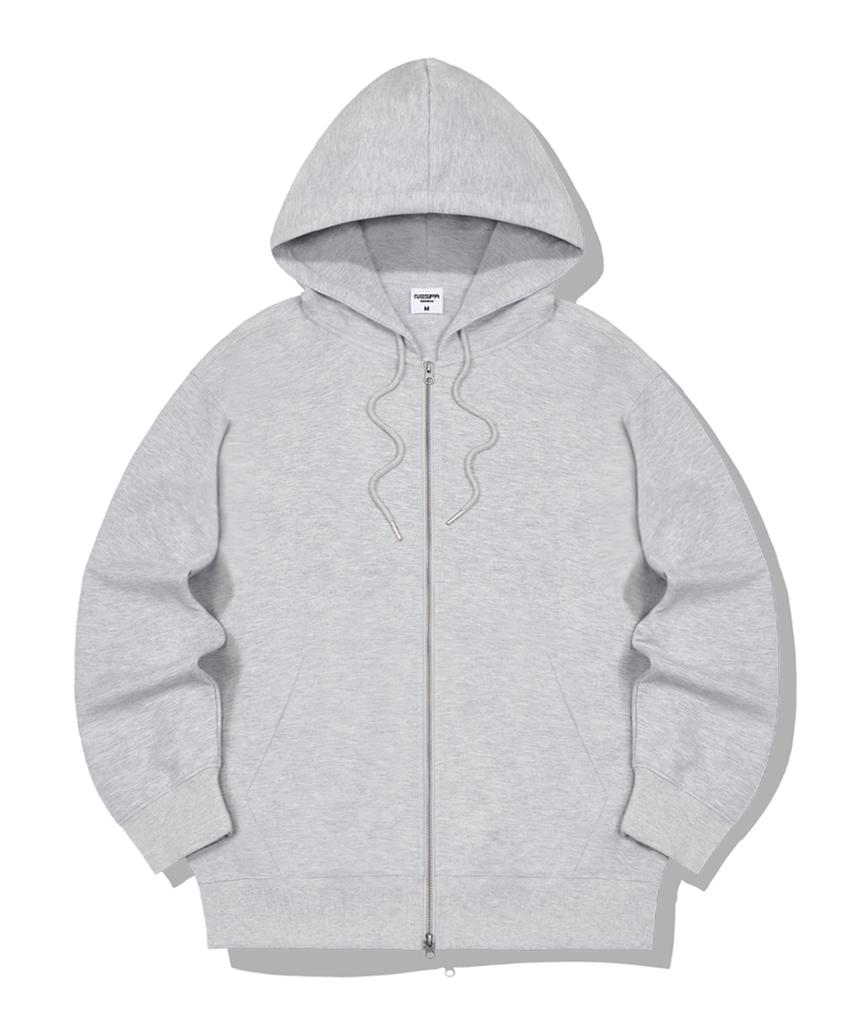 Nespa Studio Axl 2-Way Oversized Zip-Up Hoodie 4 Colors [Nsph_4001]