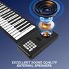 88 Klawiszy Przenośne Piano Ręczne Pianino Elektroniczne Silikon Ekologiczny Składane Pianino Do Domowej Praktyki Profesjonalne