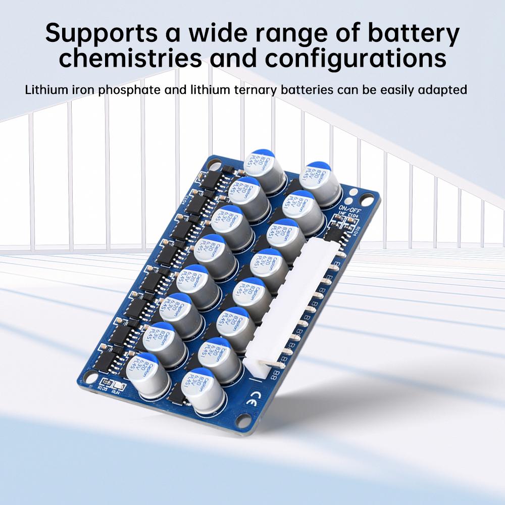 BMS 4S 6S 8S 3A Balance Li-ion Lifepo4 LTO Lithium Battery Active Equalizer Balancer Board Capacitor Equalizing Plate