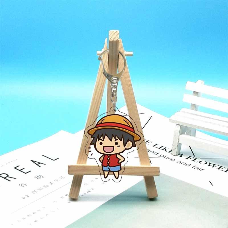 One Piece Luffy, Chopper, Law, Zoro, Ace, Sanji, Sabo Acrylic Keychain