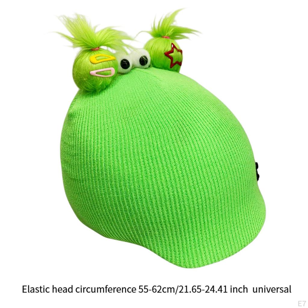 Cartoon-Themed Ski Helmet Decoration and Warm Covering