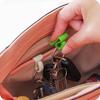 2 Stück Kreative Kunststoff Schlüssel Anti-Verlust Haken, Taschenhaken, Eingebaute Schlüsselclips, Tragbare Anti-Verlust Clips