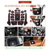 Rubber Door Groove Mat for KIA Sportage QL KX5 2016~ Cushion Gate Storage Slot Coaster Dust-proof Car Sticke Rug Accessories