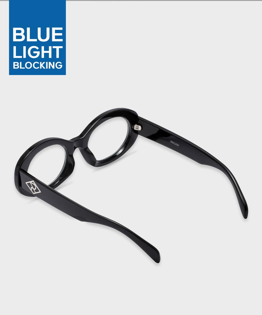 Likkeullou Rc Cream No.1 Black Blue Light Glasses