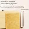 Clear Anti-Collision Door Handle Protectors, No-Scratch Silicone Anti-Slip Door Stickers, Soundproof Door Pads