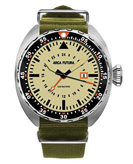 

[Alca Futura] Часы-авиаторы Arca Futura Military Pilot 3750IV1 мужские зеленые