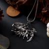 New Dark Wind Halloween Skull Necklace Punk Wind Halloween Death Sickle Necklace Spot.