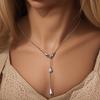 New Sterling copper Moon Protective Hand Pendant Chain Necklace 925 copper Charm Necklace for Women Fine Zircon Gift