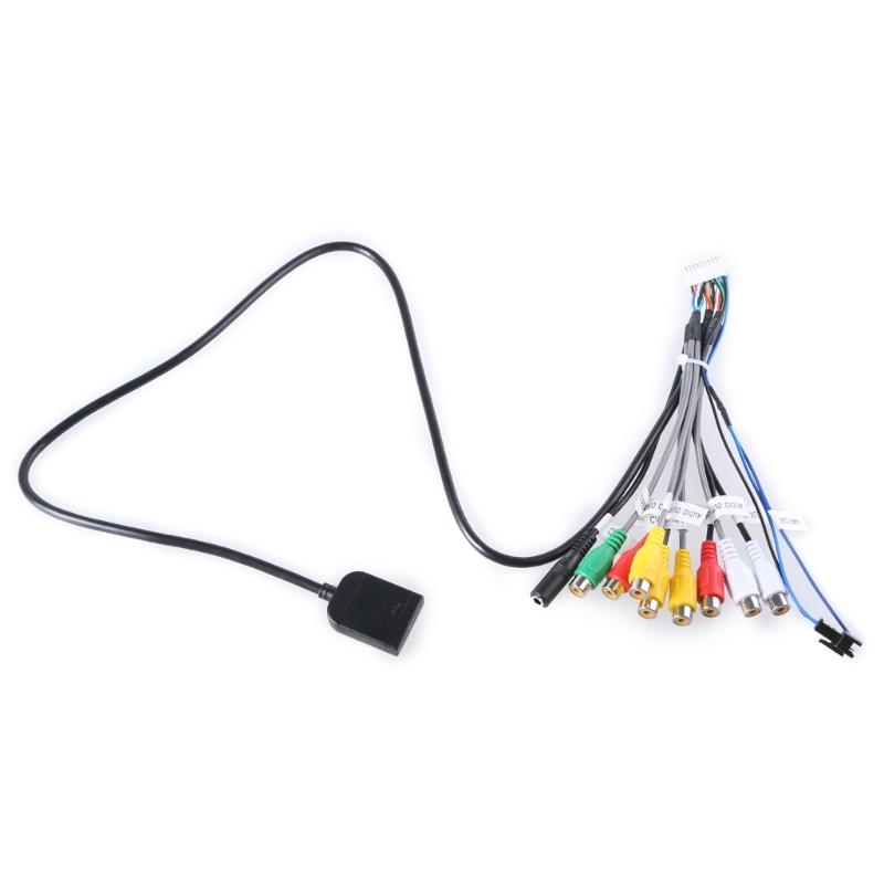 

Multiple Head Vehicle Navigation Systems Music Cable With SIMs Card Slot Car Navigation Cable 1