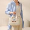 Canvas Baby Diaper Organizer Cartoon Single Shoulder Bag Women Handbag  Stroller Accessories