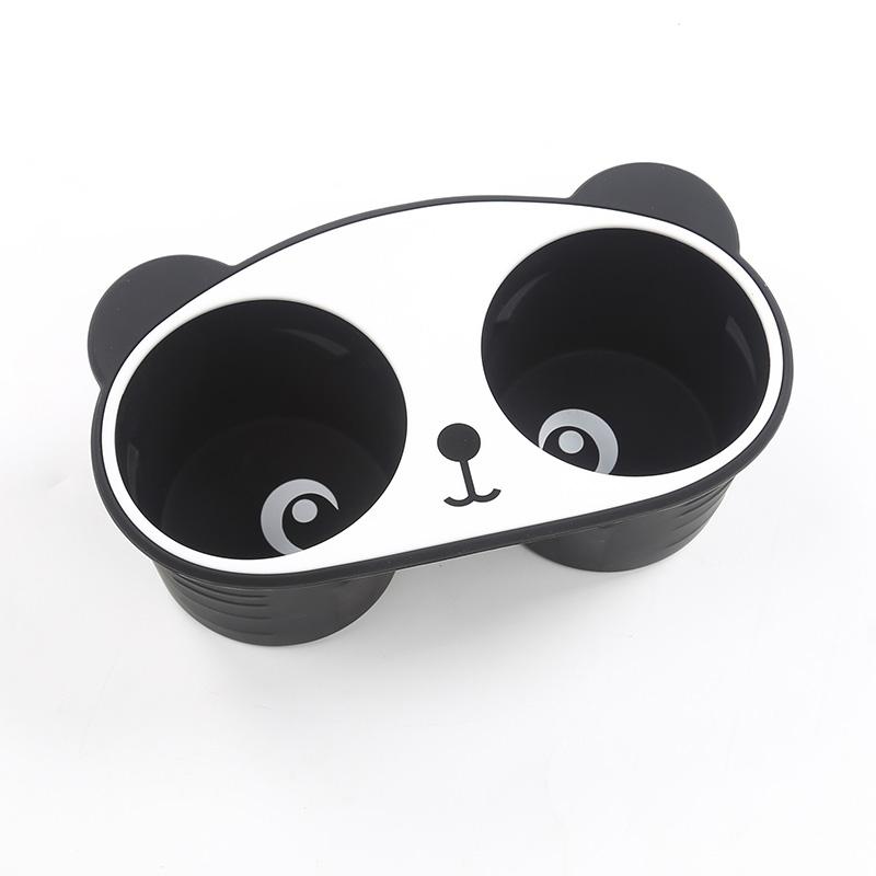 

Для Tesla Model 3 Y 2023 Аксессуары для интерьера Центральная консоль Catoon Bear Подстаканник Нескользящая силиконовая вставка для бутылки с водой Modely чёрный