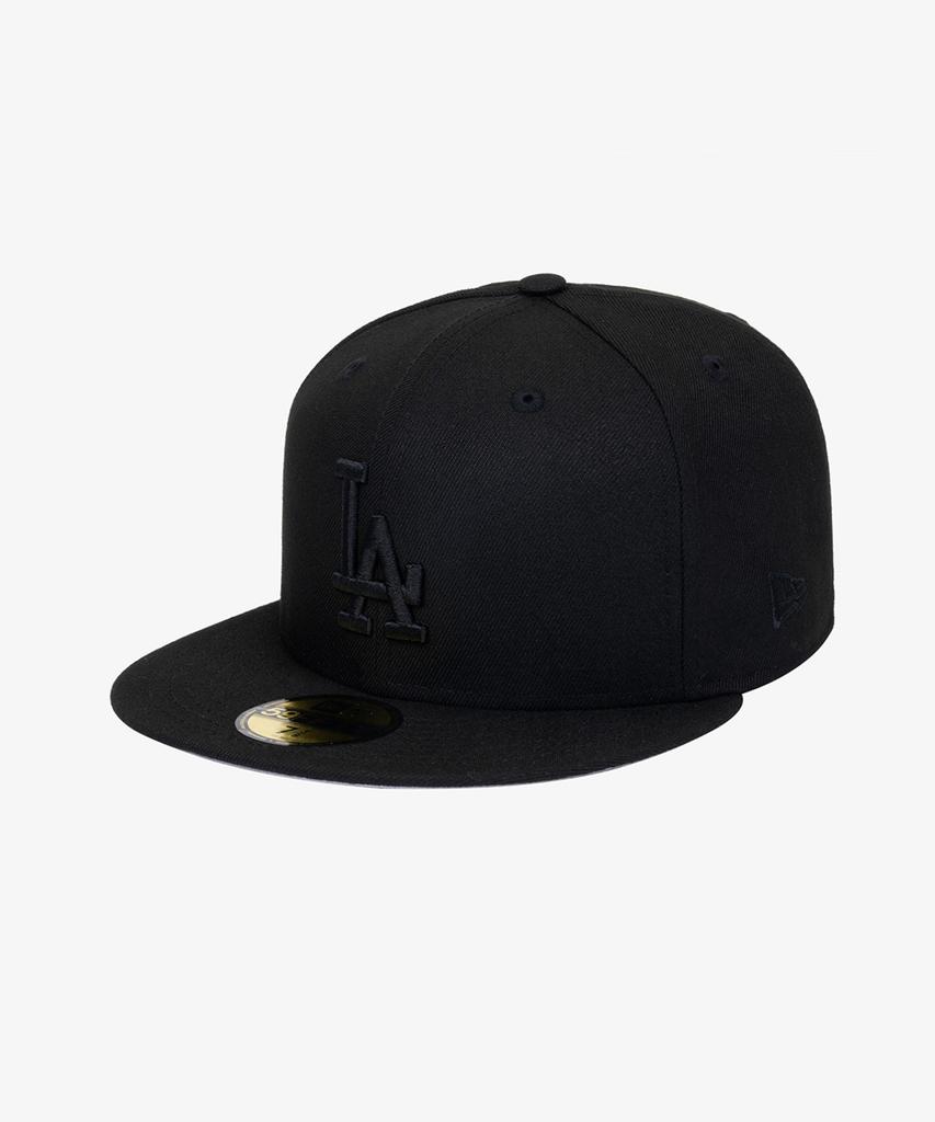 New Era Mlb La Dodgers Basic Fitted Cap Black/Black