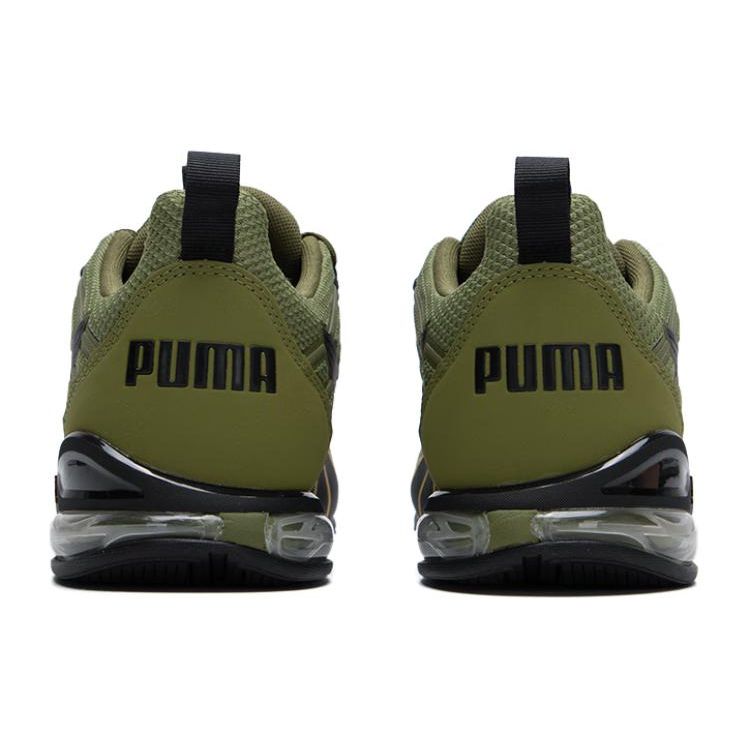 Puma Voltaic Evo Olive Green Black Unisex Sneakers Clementine 379601-05