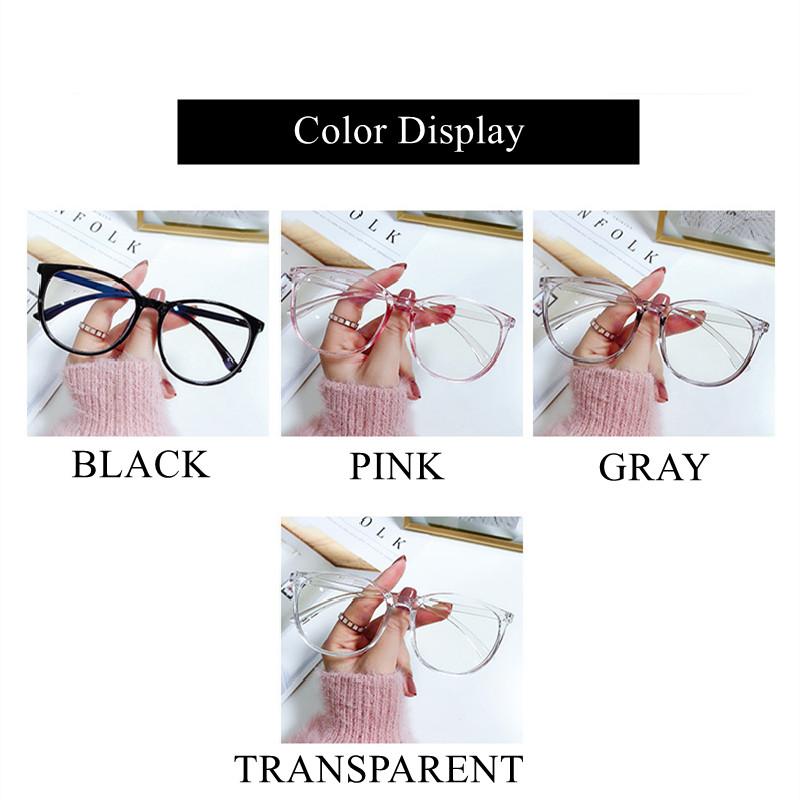 Luxury Progressive Reading Glasses Eyewear Women'S Short-Sighted Glasses Round Frame Prescription Glasses Myopia