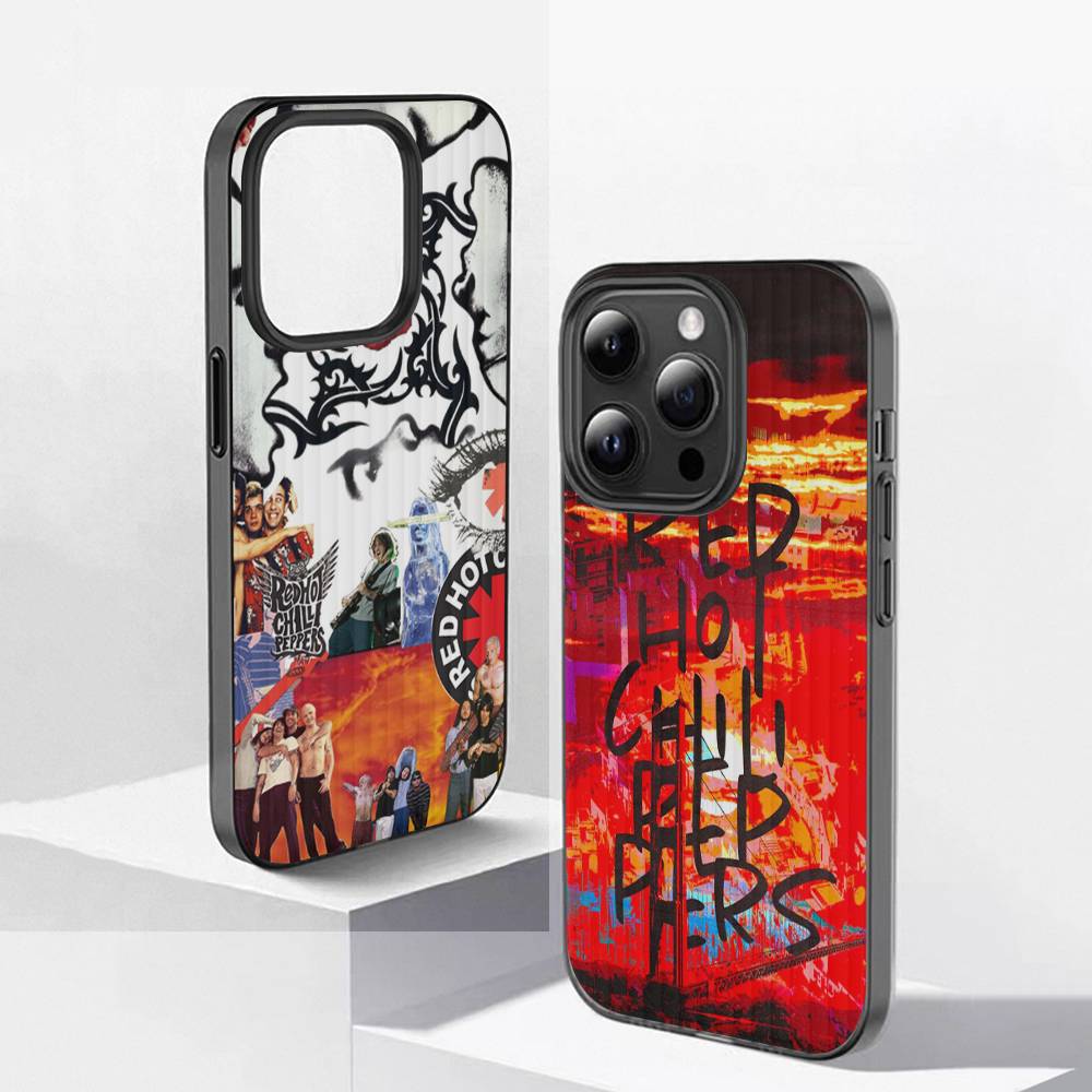 Red Hot Chili P-Peppers Band For IPhone 17 16 15 14 Plus 13 12 11 Pro Max With Shockproof Protective Phone Cover