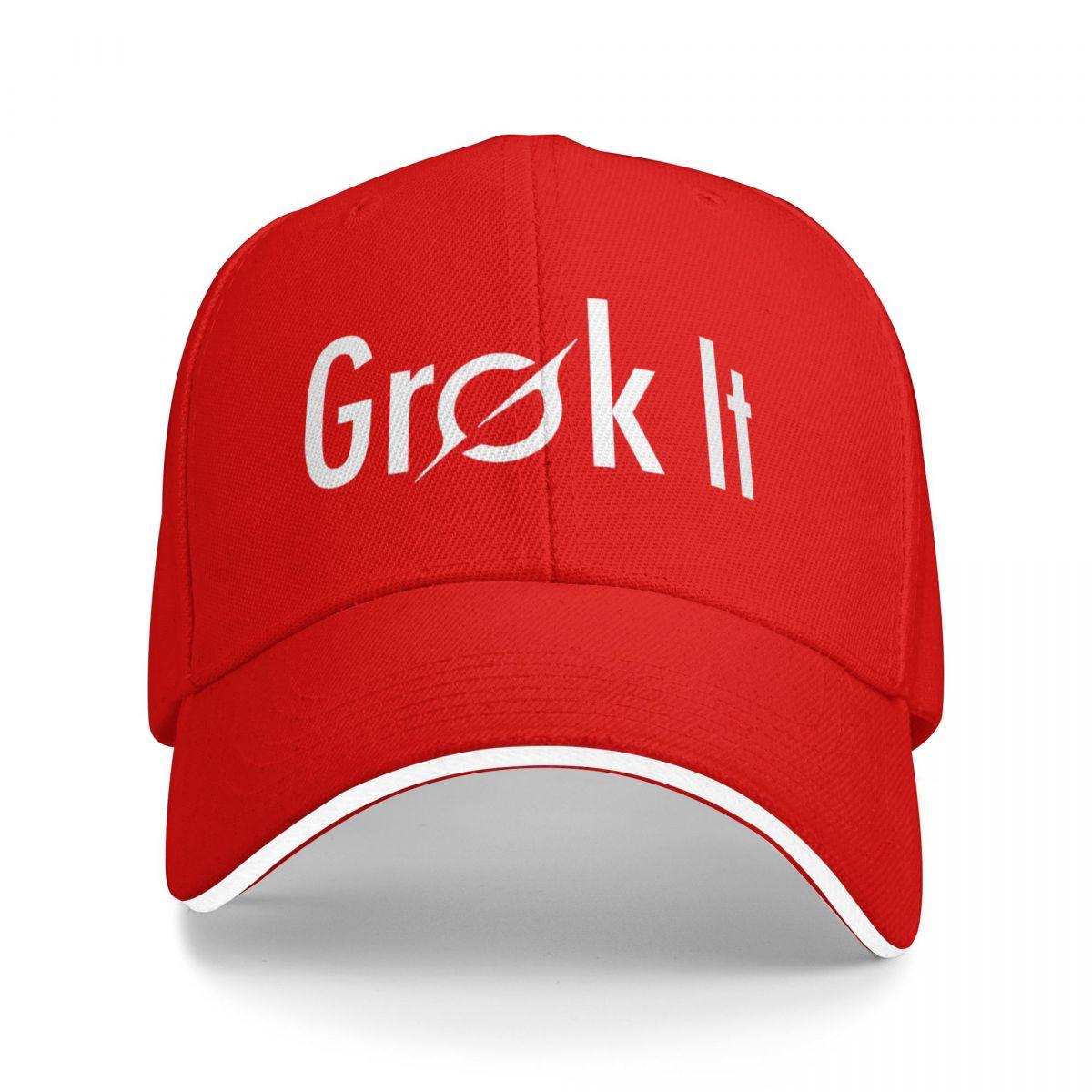 Baseball Caps Grok It Casquette Unisex Women Sport Spring Caps One Size
