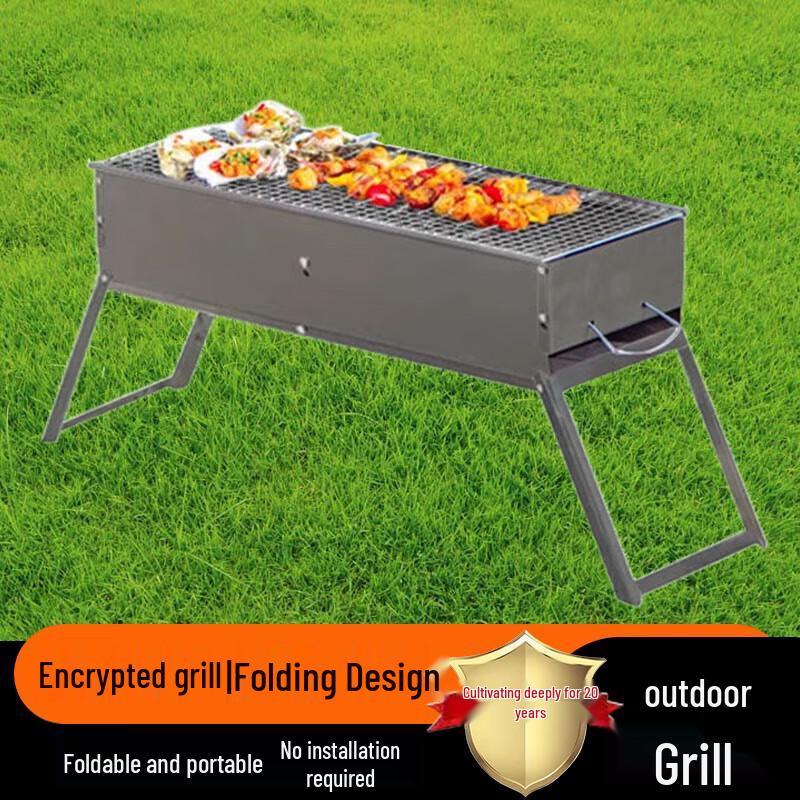 Portable Outdoor BBQ Grill Kit