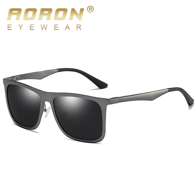 aoron More Than 100 Colors Polarized Sunglasses for Men Women Fashion Design Metal Frame Outdoor UV400 Anti Glare Driving Glasses