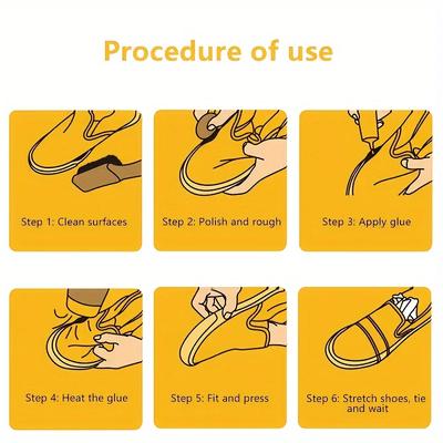 Waterproof Shoe Glue Quick-drying Shoes Repair Adhesive Glue Instant Shoe Adhesive Universal Shoemaker Adhesive Sealers Tool