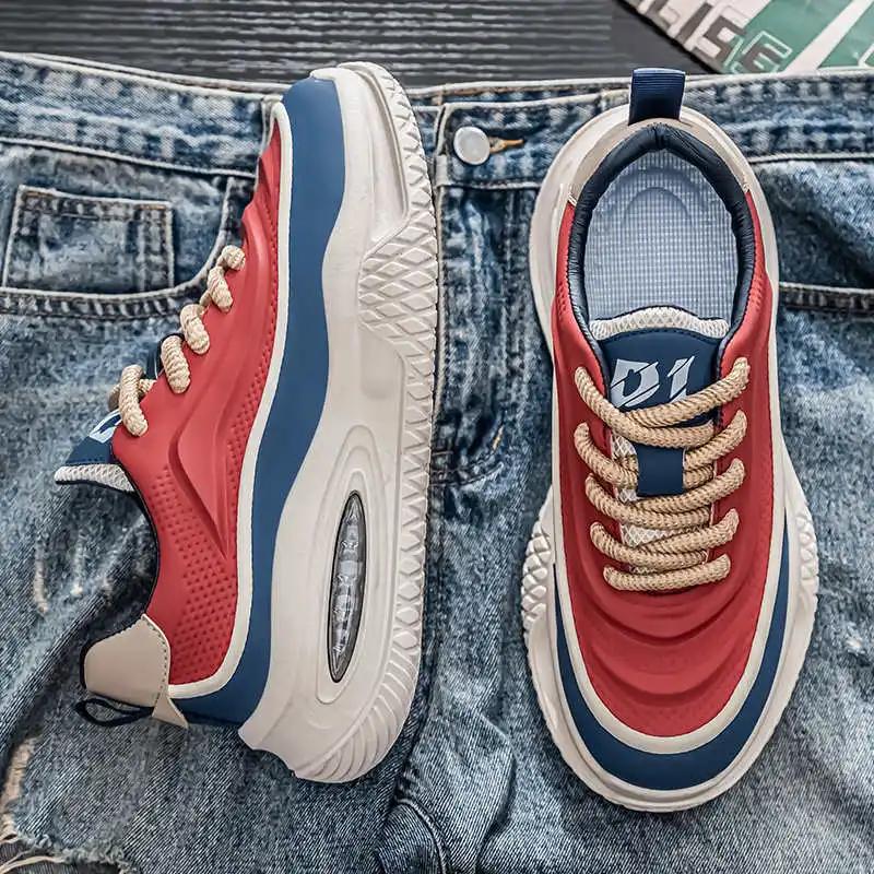 Round Nose Massive Sneakers To Play Tennis Man Running Deadlift Shoes Men's Basketball Size 46 Sports High Quality Holiday