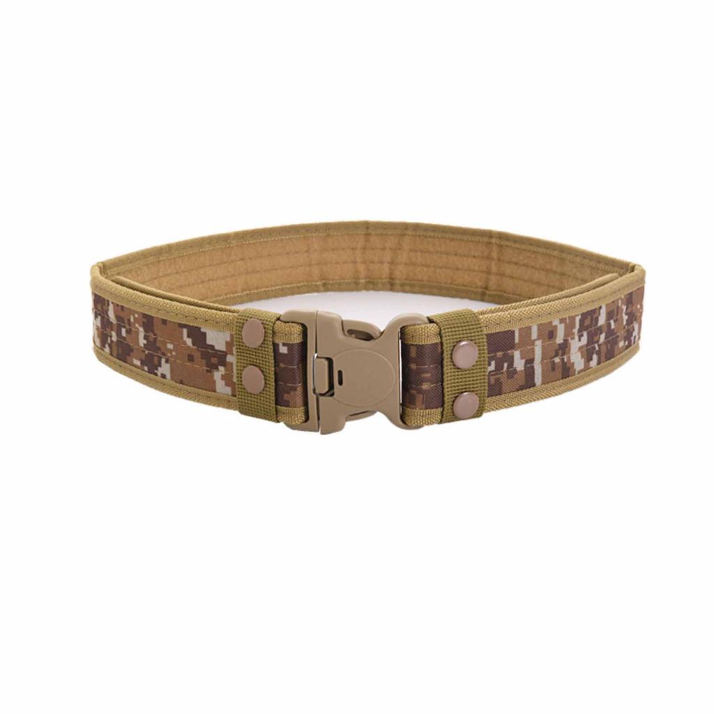 Camouflage  Belt,Outdoor Camping and Mountain Climbing Belt,Military Training Waist Belt,Heavy Duty Adjustable Nylon Belt for  & Work