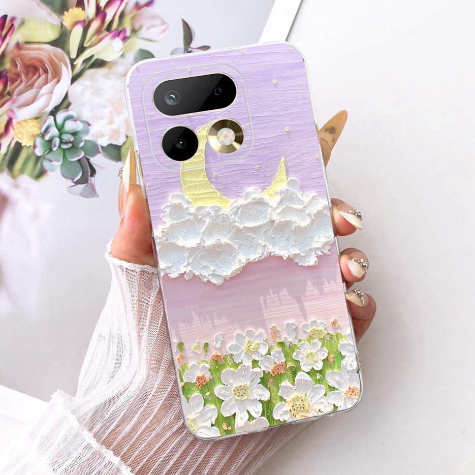 For Realme 16 Pro Plus Case RMX5131 Cute Cat Peacock Painted Cover Soft Slim Phone Case For Realme 16 Pro Realme16 Pro+ 5G Shell