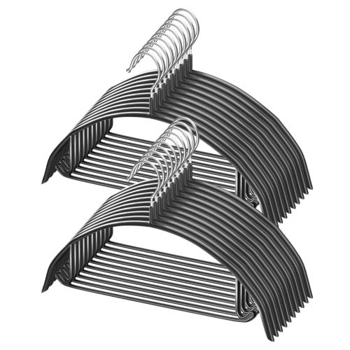 Angelmee Shape-Preventing Hangers, Non-Slip, Non-Marking, Stylish, Bend-Resistant, Body-Supporting Clothes Dryer, Multi-Function Clothes Hanger for We