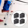 Non Slip Ladder Feet Covers Enhanced Stability Durable Rubber Protector for Mini Folding Ladder Auxiliary