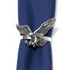 Artistic Hawks Design Metal Napkin Rings Traditional Fashion Napkin Clip Ideal For Wedding Banquets And Family Dinner