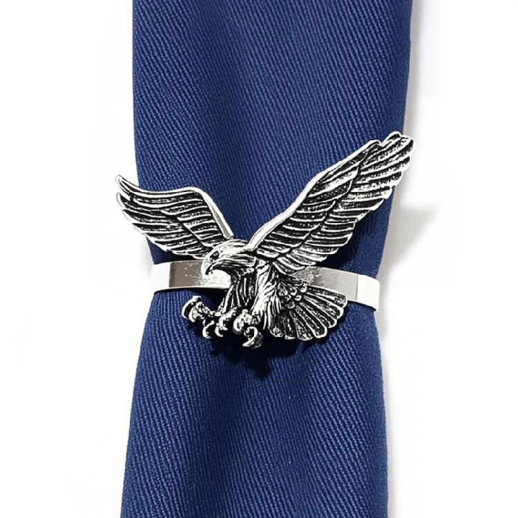Artistic Hawks Design Metal Napkin Rings Traditional Fashion Napkin Clip Ideal For Wedding Banquets And Family Dinner