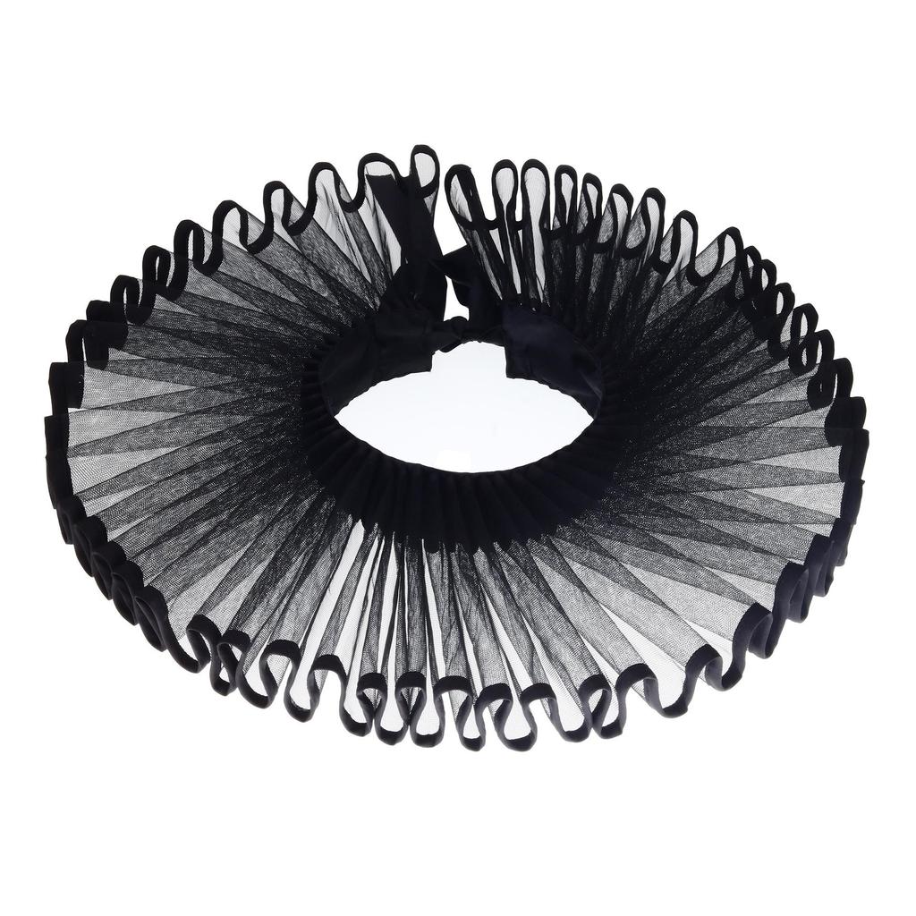 Karnaval Palyaço Fırfırlı Yaka - Retro Cosplay Aksesuarı