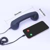 With Microphone Phone Handset Telephone Style Type-C Landline Handle Receiver Tangle Free Wire Handheld Cell Phone Receiver