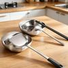 Stainless Steel Spoon Rest Space-Saving Kitchen Utensil Holder with Anti-Drip Design Rust-Resistant 304 Stainless Steel Spoon Rack for Spoons Tongs