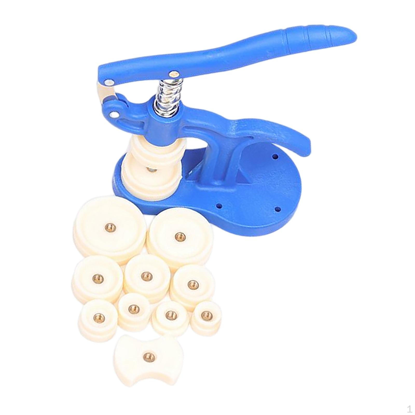 

Watch Press Set Case Closer with 12Pcs Fitting Dies Fastener Repair Tool