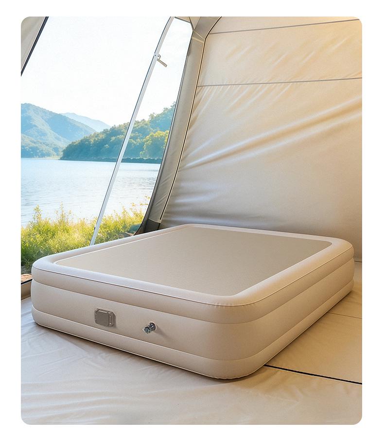 Automatic Inflatable Mattress Tent: Outdoor Spring Cloud Bed for Camping and Home Use