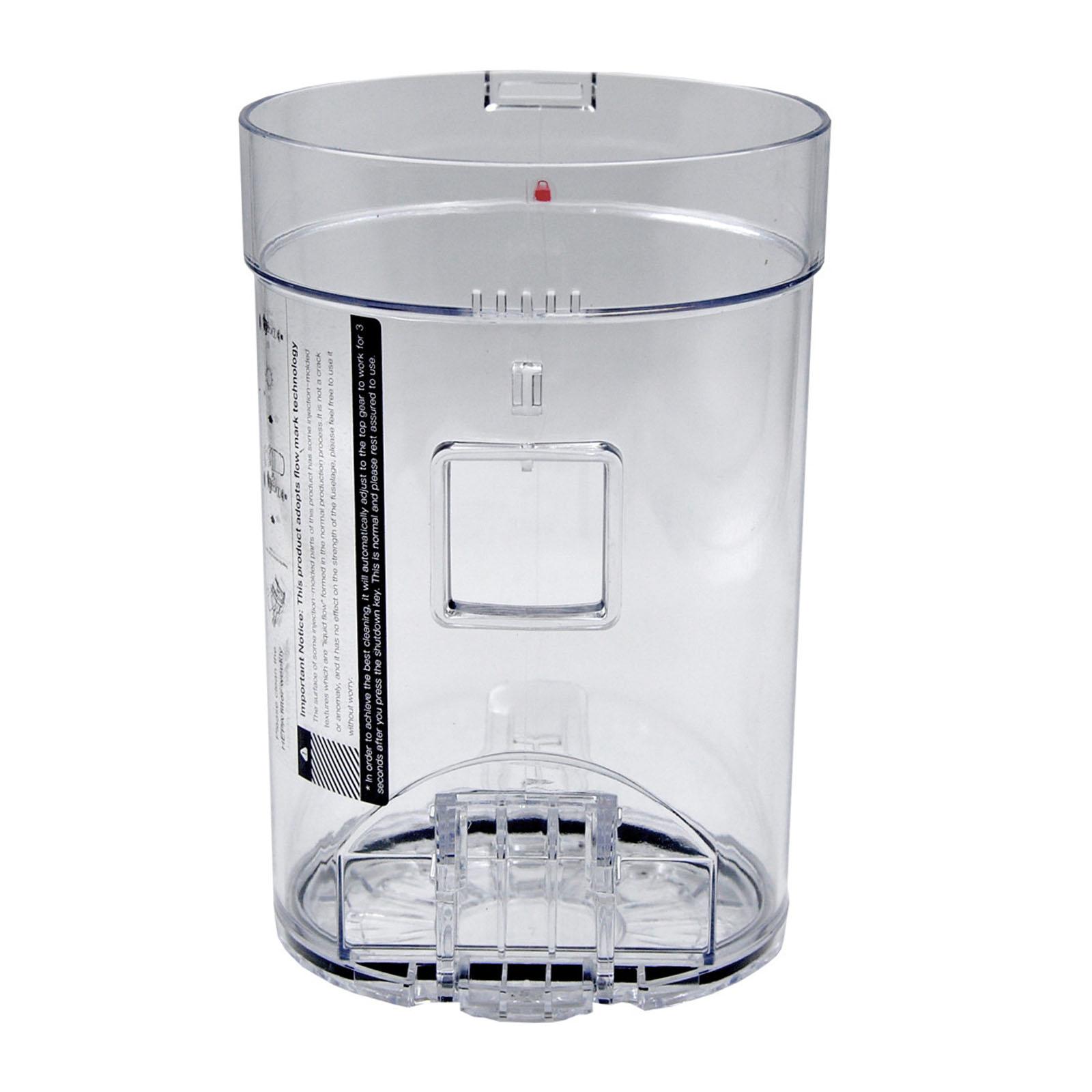 

Универсальный пылесборник большой емкости для беспроводных пылесосов Пластиковая конструкция Контейнер для пыли Система фильтрации