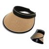 Sunshade sun hat women's summer big brim UV protection empty top sun hat foldable hat